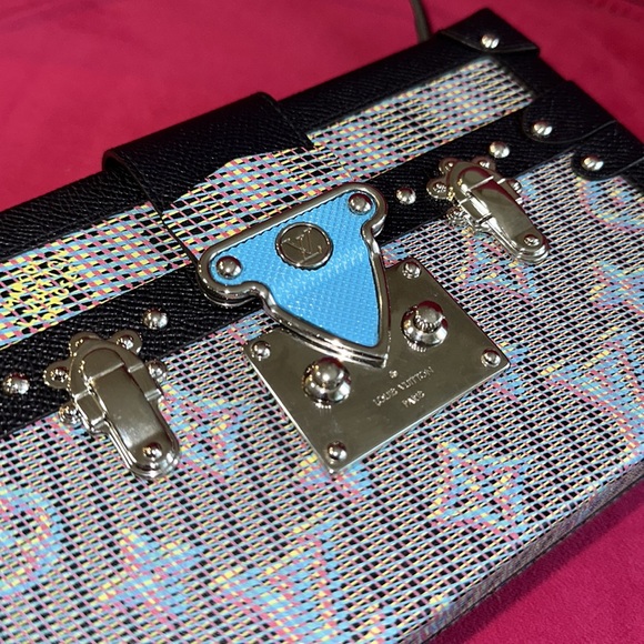 Louis Vuitton LV pop petit Malle trunk hard sided clutch purse bag - Picture 9 of 16